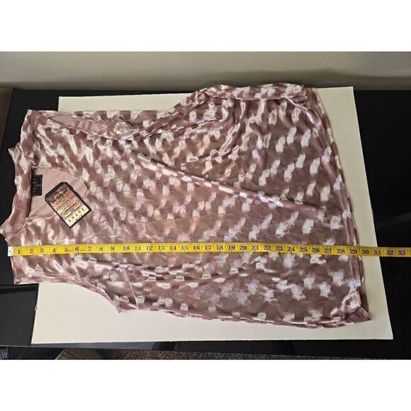 Amana Top Sz 2X Dusty Pink Velour - Picture 8 of 8